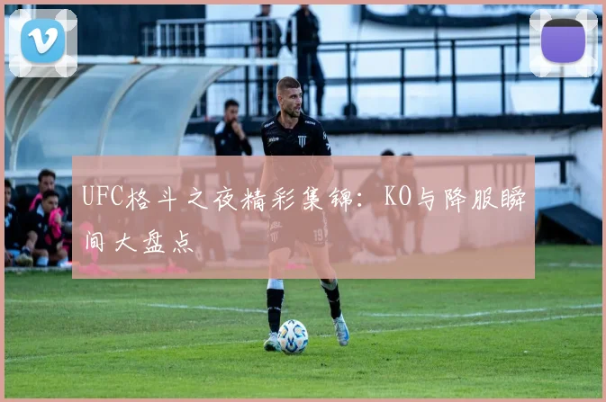 UFC格斗之夜精彩集锦:KO与降服瞬间大盘点